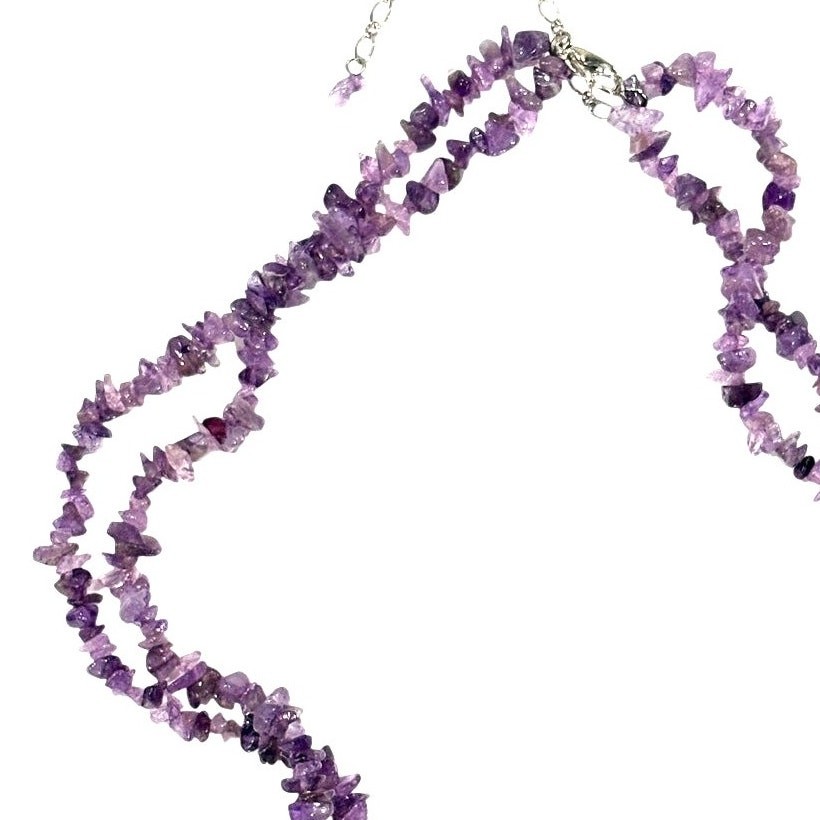 Premiere Designs Purple Stone Removable Pendant Necklace Statement Adjustable
