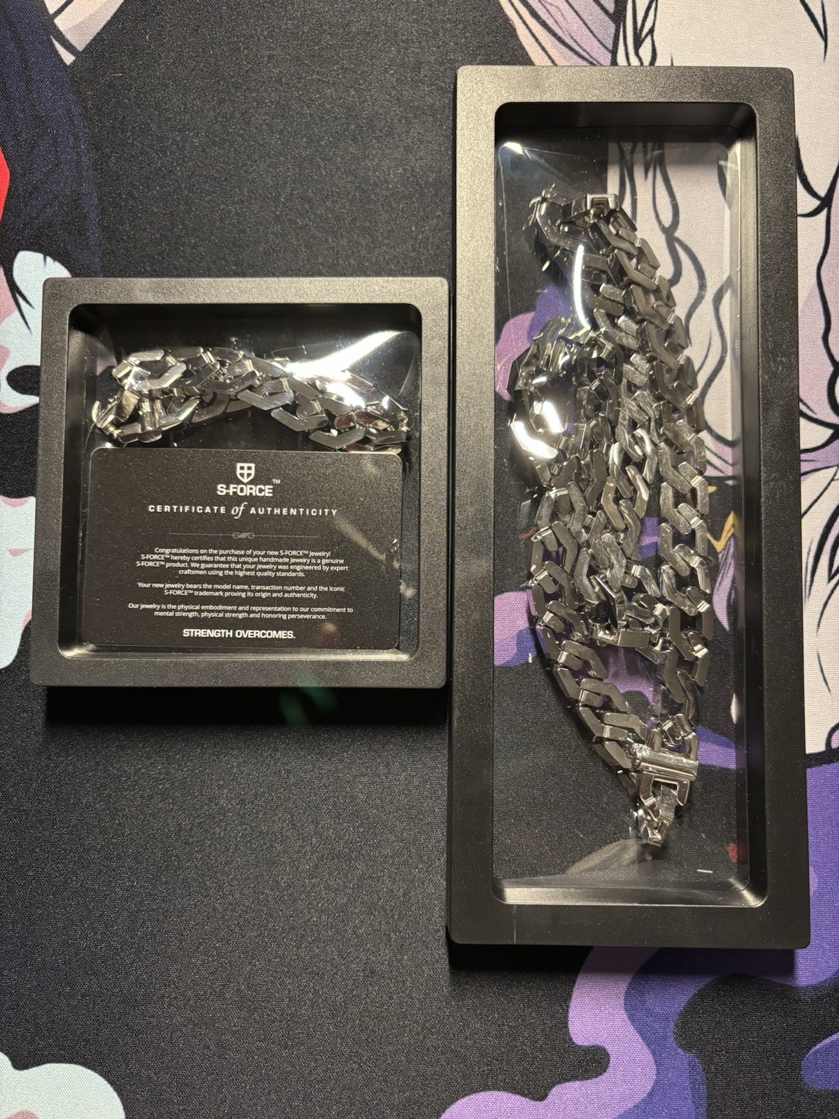 S-Force Titan Chain Necklace and Bracelet (Limited)