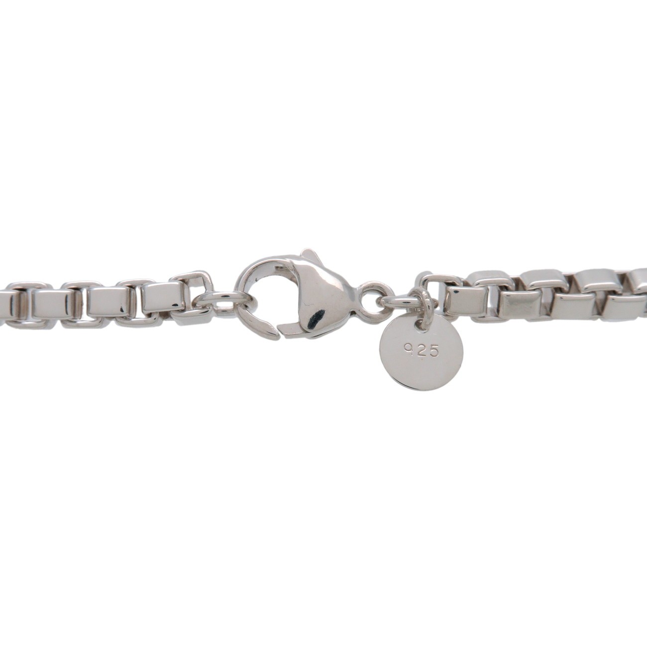 Tiffany & Co Venetian Link Necklace SV925 Silver Authentic Used F/S