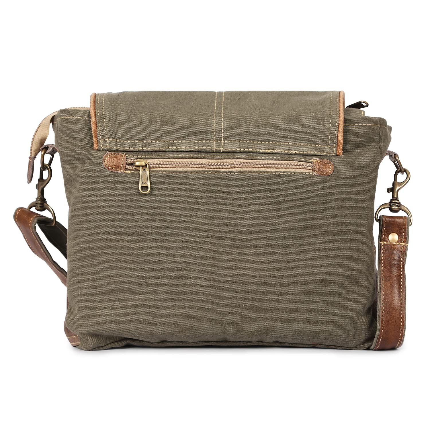 vintage crafts Leather Star Shoulder Bag adjustable leather 13″x9″x3, Grey