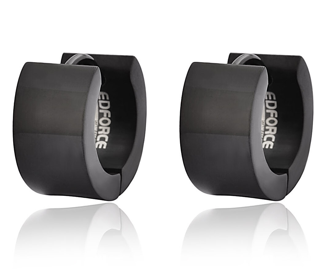Edforce Stainless Steel Small Hoop Huggie Earrings For Men Women