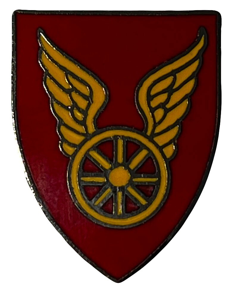 124th Transportation Brigade Motorcycle Hat Cap Lapel Pin M-297