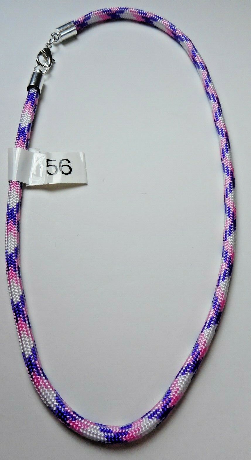 Braided Choker Necklaces Bracelets Anklets Silver Lobster Clasp Paracord 4mm USA