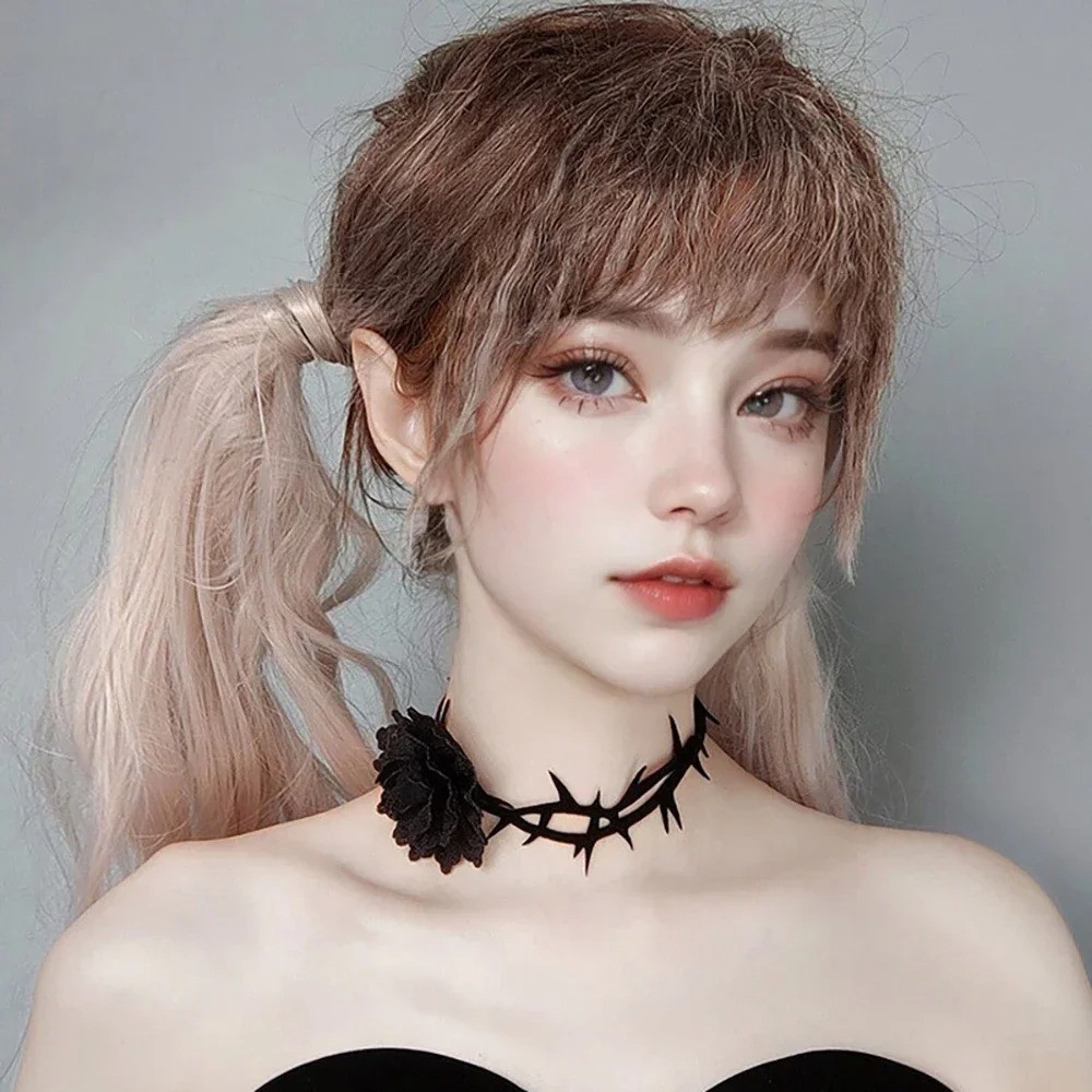 Thorn Choker – Gothic Style Rose Necklace for Women – Halloween Accessories