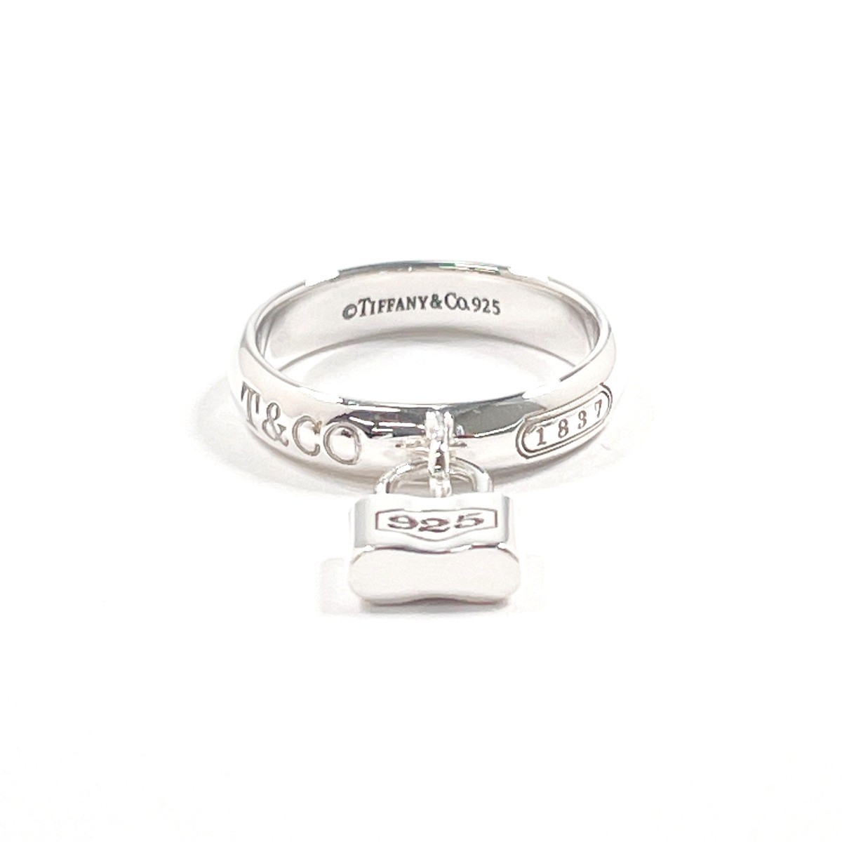 TIFFANY&Co. Ring 1837 Lock Silver925 US 5(US Size) accessory Women