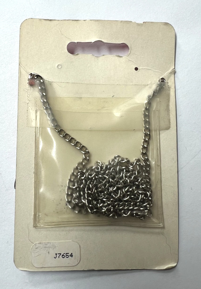 Comstock Creations Weapon Lead Free Pewter Dbl Battle Axe Necklace Old Inventory