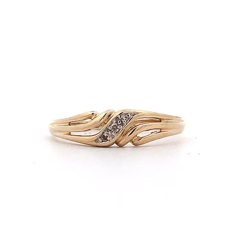 0.80Ct Round Cut Simulated Diamond Stunning Wedding Ring 14K Yellow Gold Plated