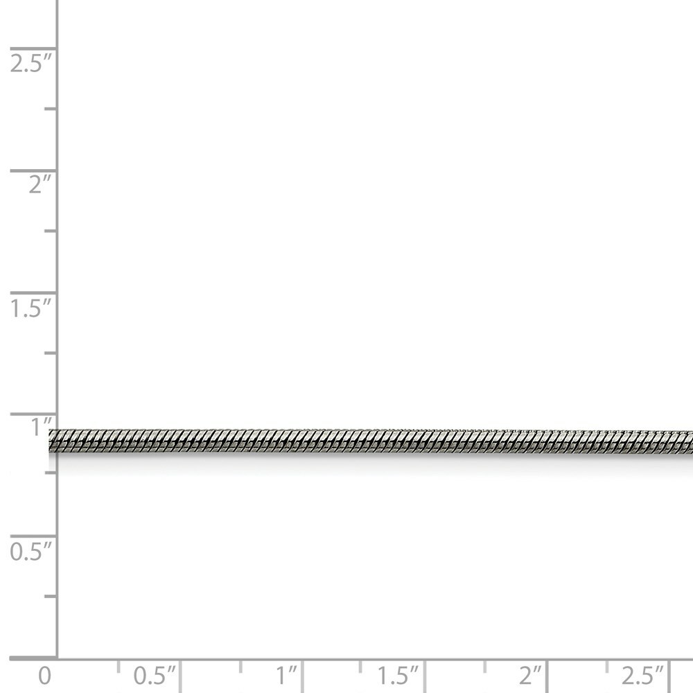 Stainless Steel 2.4mm 30in Snake Chain