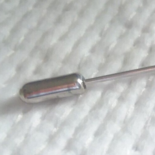 18x13mm Green Floral GlassCabochon Lapel Stick Pin 07-01-2024