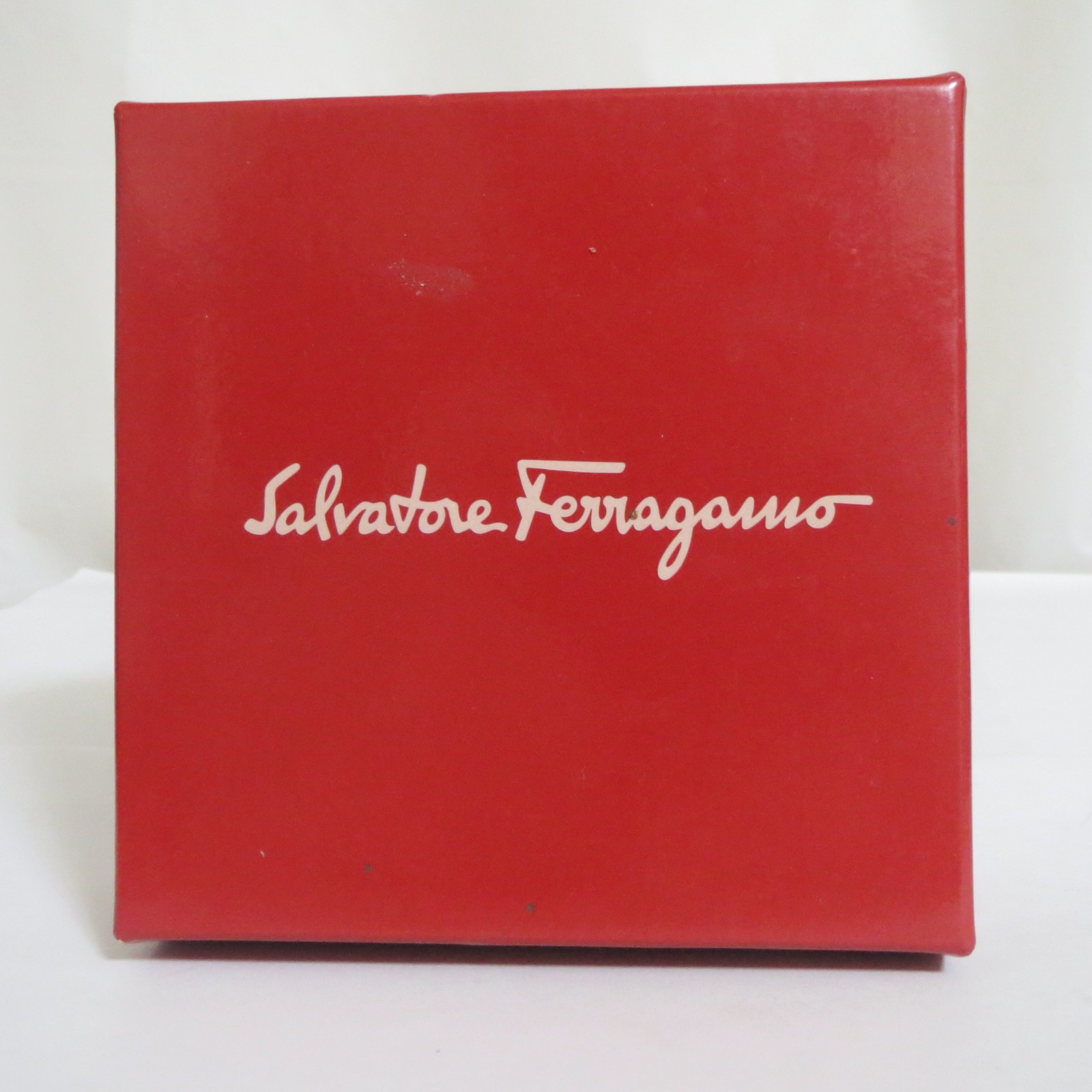 Auth Rare Salvatore Ferragamo Dolphin Bangle Bracelet Goldtone Metal 19.5cm/7.67