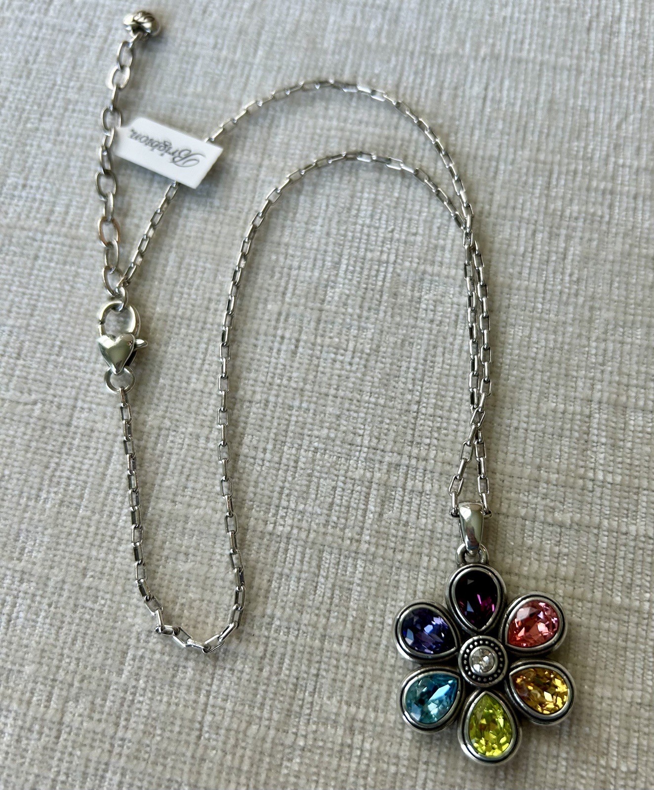 Brighton Bellissima Fiore Reversible Flower Necklace NWT ~ Posey Perfection 🌺🌼