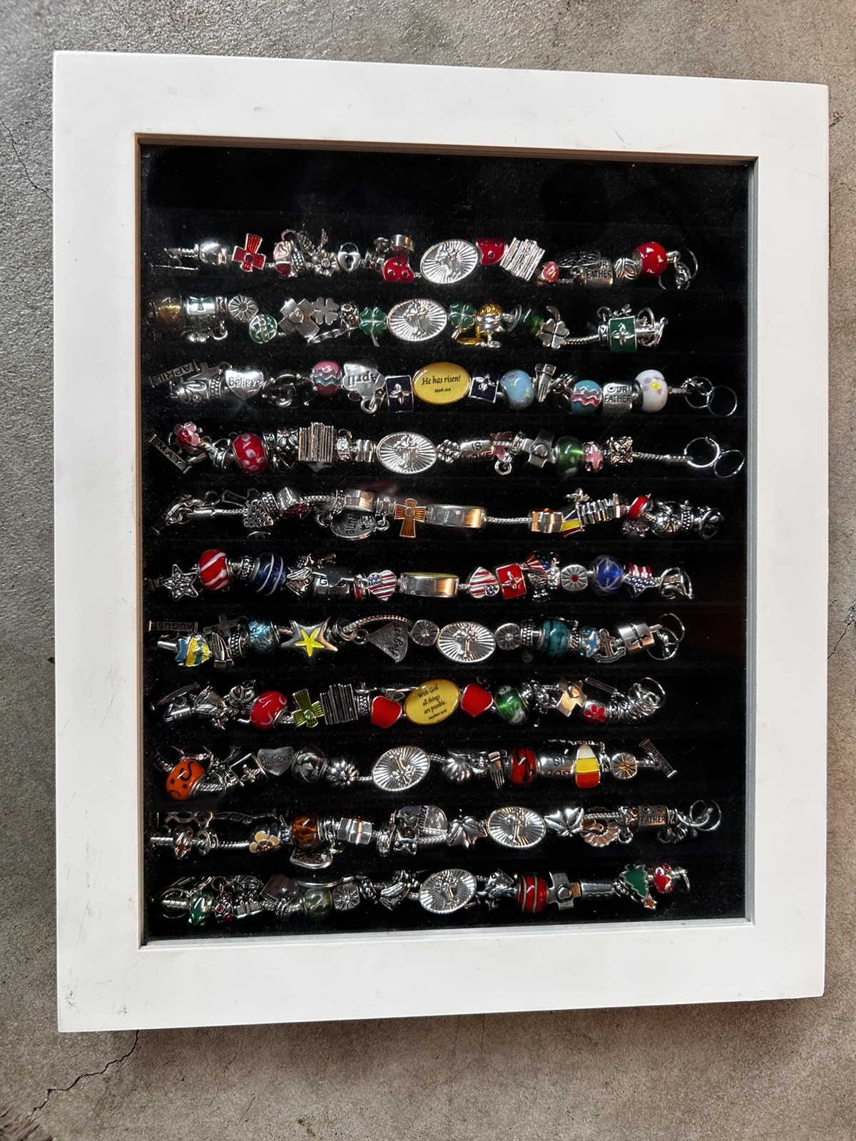 Bracelets Charm Holidays 12 Month Willabee and Ward Complete Set With Case Rare