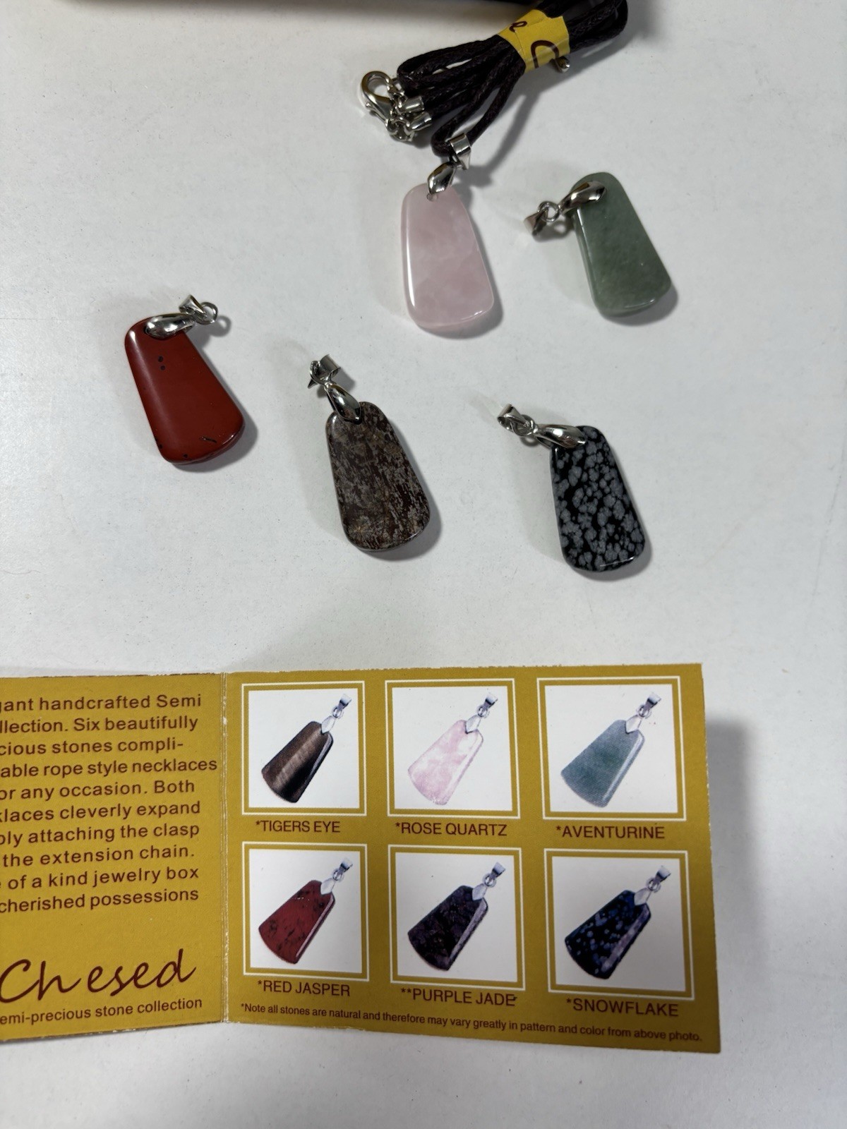 Chesed Semi-Precious Partial Stone Collection