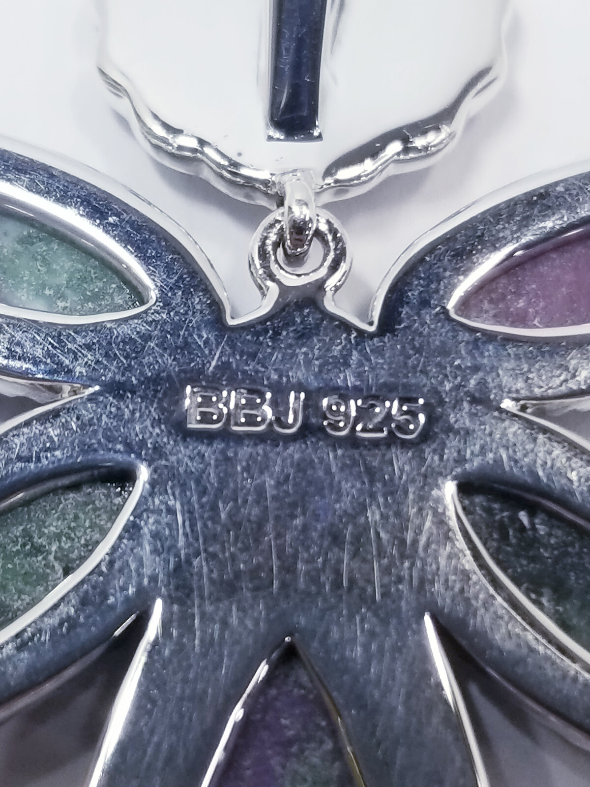 JTV Ruby-in-Zoisite Sterling Silver Pendant with Chain