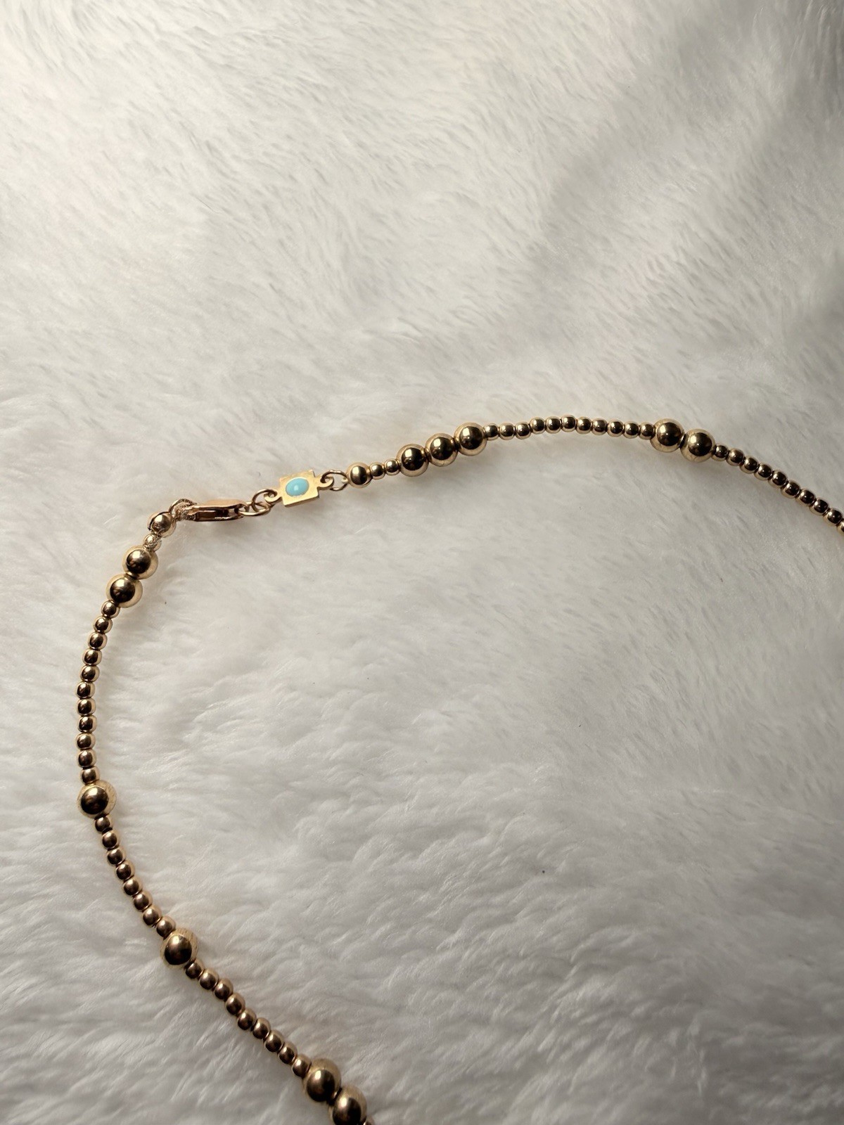 Enewton Gold Beaded Choker