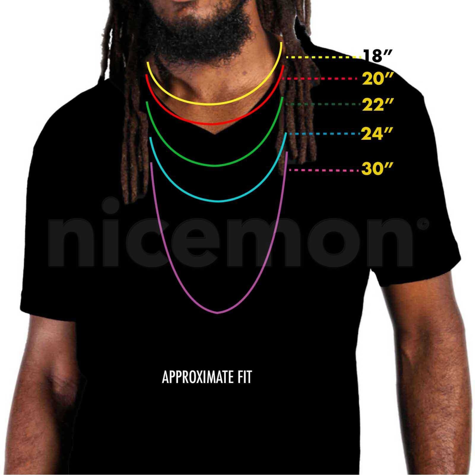 Reggae Roots Bead Necklace Africa Rasta Rastafari Marley Jamaica 7 MM Beads