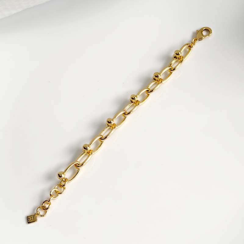 7.5″ Banana Republic Statement Chain Bracelet Chic Women Party Vacation Jewelry