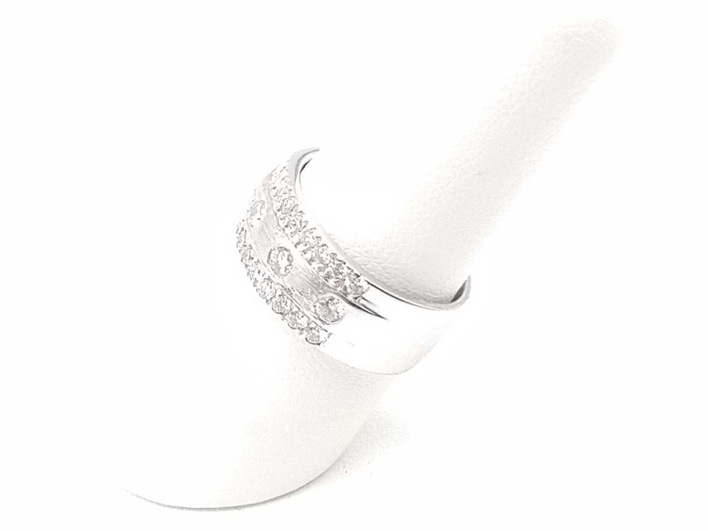 1.09 Ctw Lab Grown Round Diamond Ring Set In Silver 6.8 Grams Size 7 Vc1125wzmia