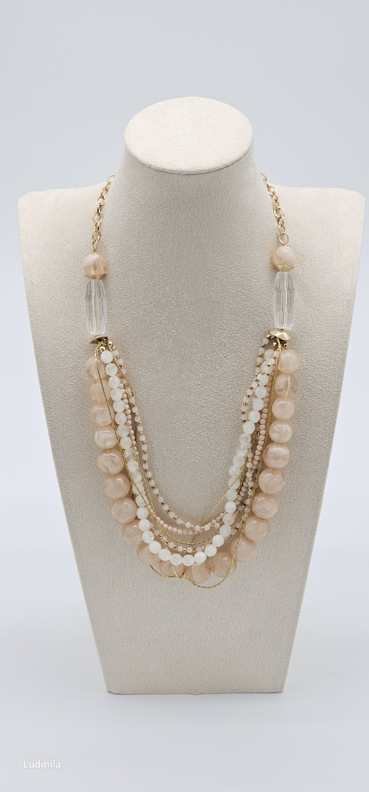 Chico’s Multi-Strand Beaded Necklace