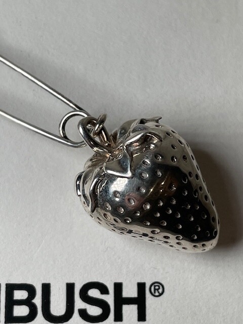 Ambush Silver Strawberry Charm Earring 925 Sterling Silver