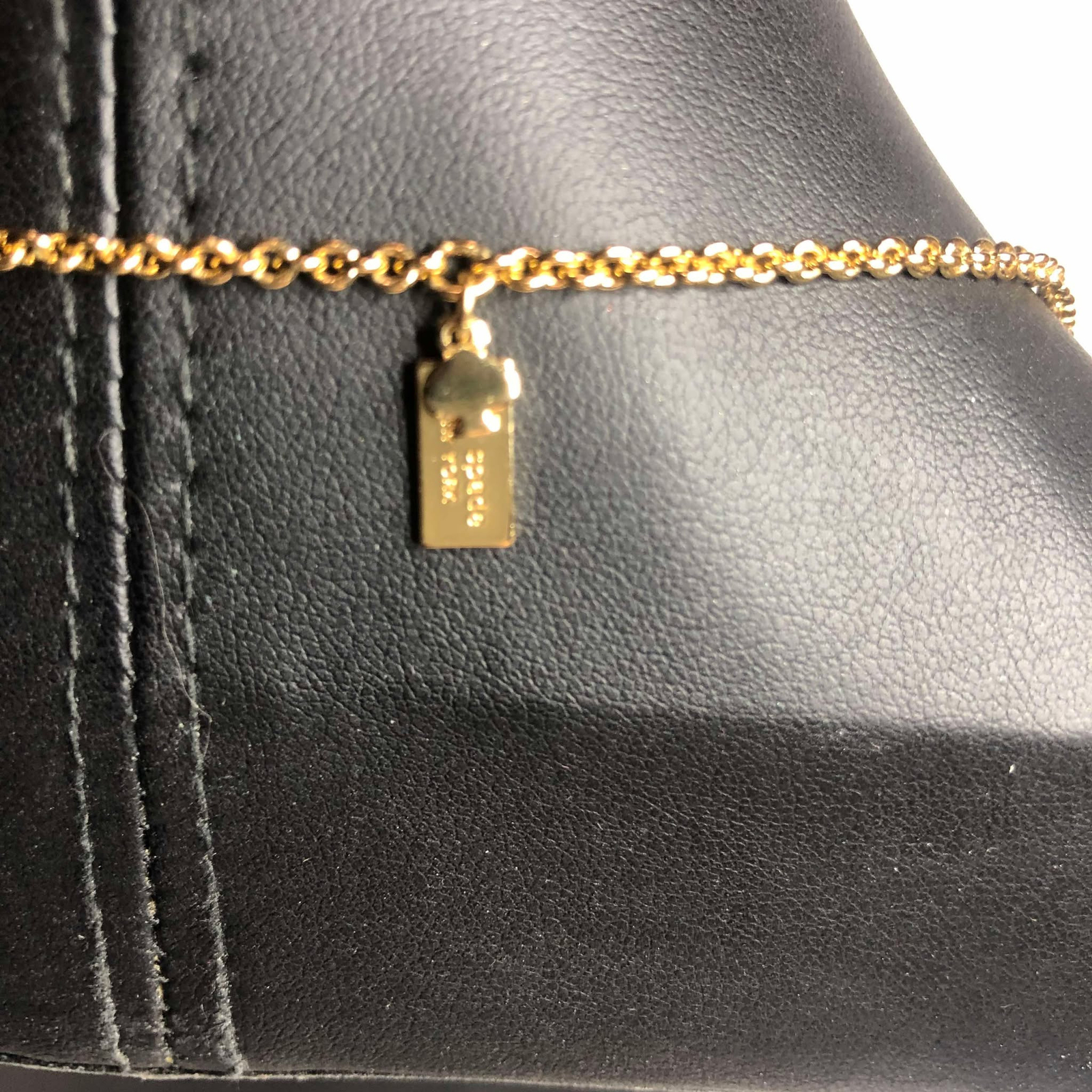 4092 Kate Spade NY Gold Ivory “Bar None” Scatter Necklace Station long chain 32″