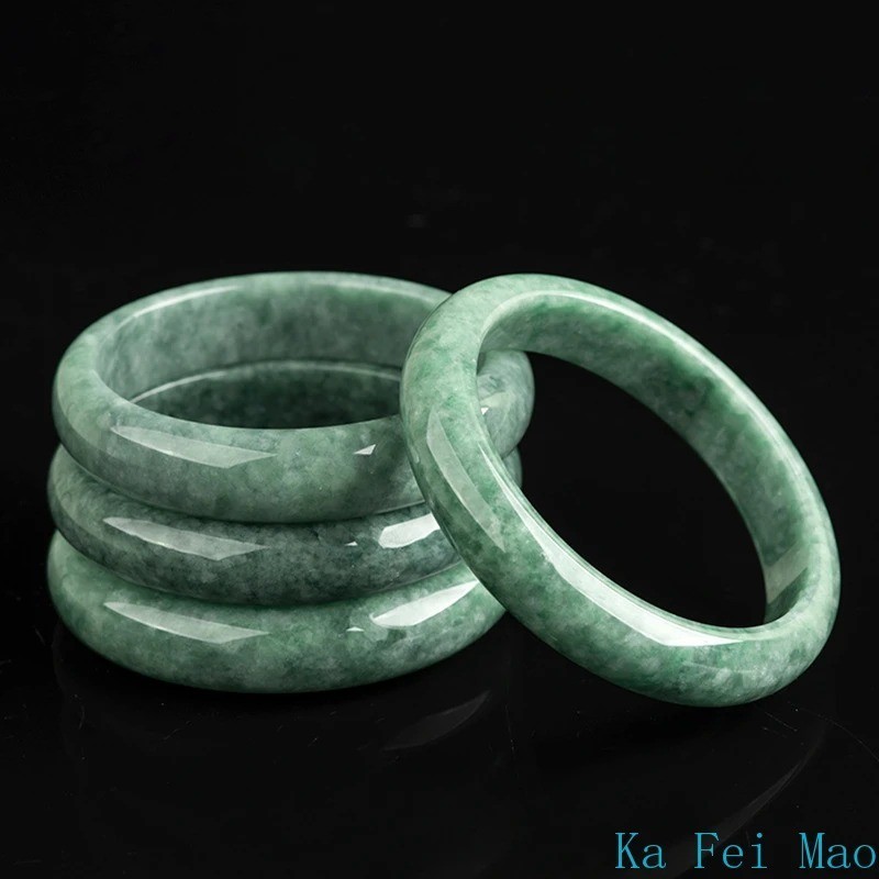 55mm Natural Jade Stone Bangle Bangles Bracelet For Women Gift Jewellery