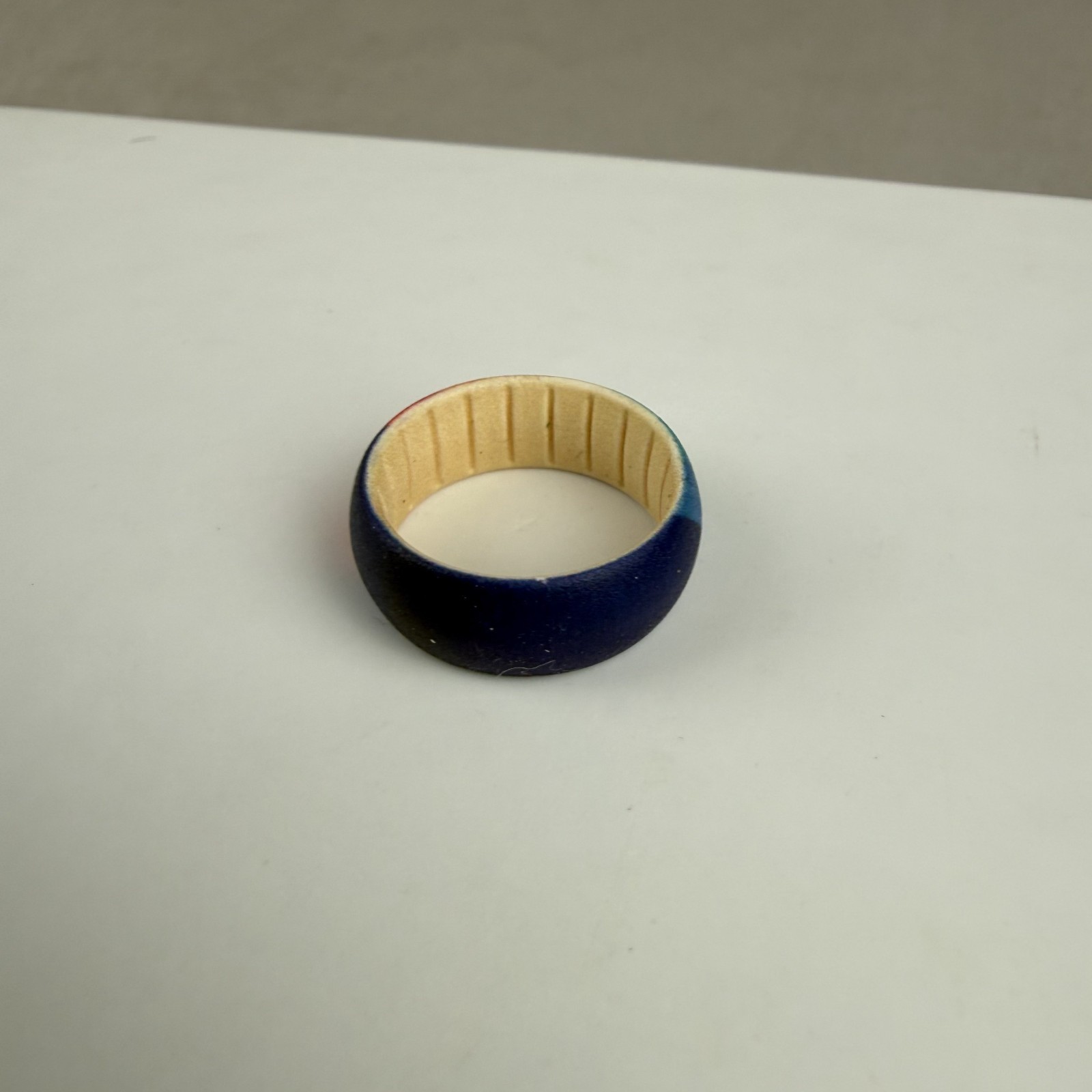 Enso Rings Inked Pocketful Of Letters Prism Rainbow Ring Size 5 Limited Edition