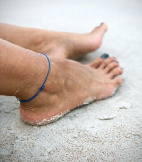 Mens Surfer Cord Anklet Bracelet Beach String Foot Jewelry Women Gift Unisex