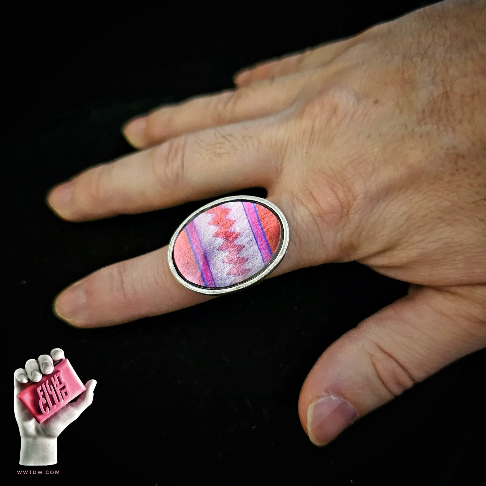 Fight Club – Tyler Durden’s Easter Egg Ring, Costume Vintage Limited Run WWTDW