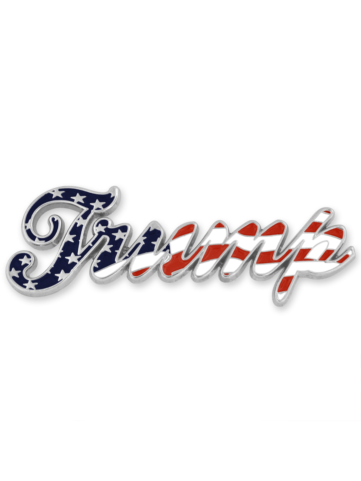 PinMart’s Trump American Flag Brooch