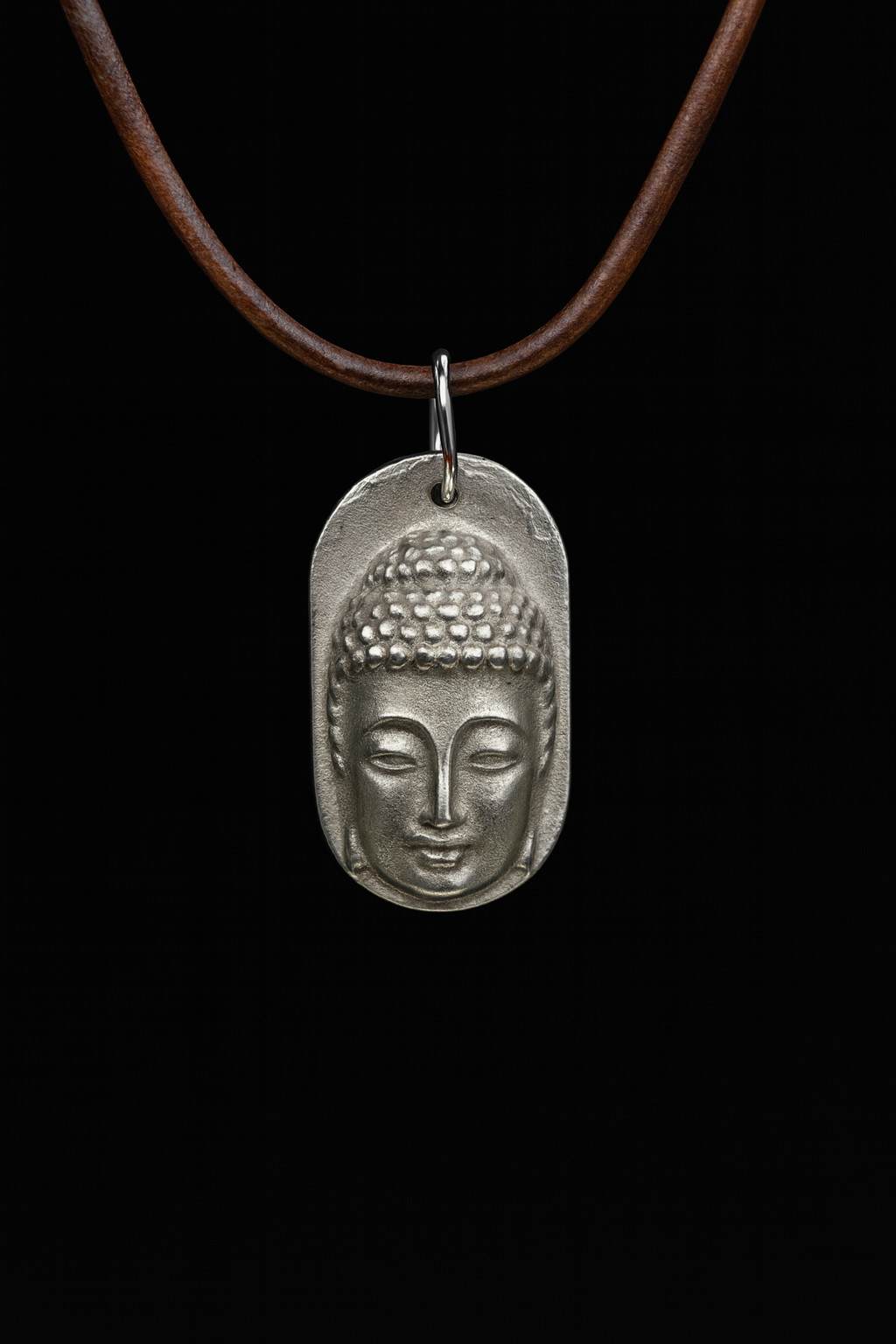 Metal Casted Buddha Necklace Design