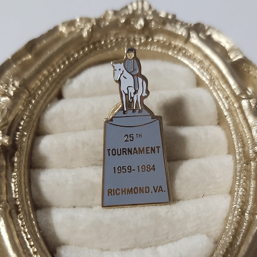 Commemorative Pin 25th Tournament Richmond Virginia