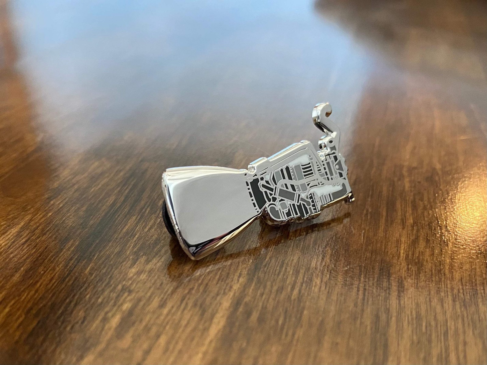 Raptor Rocket Engine Enamel Pin Metal Fashion Science Lapel Accessory