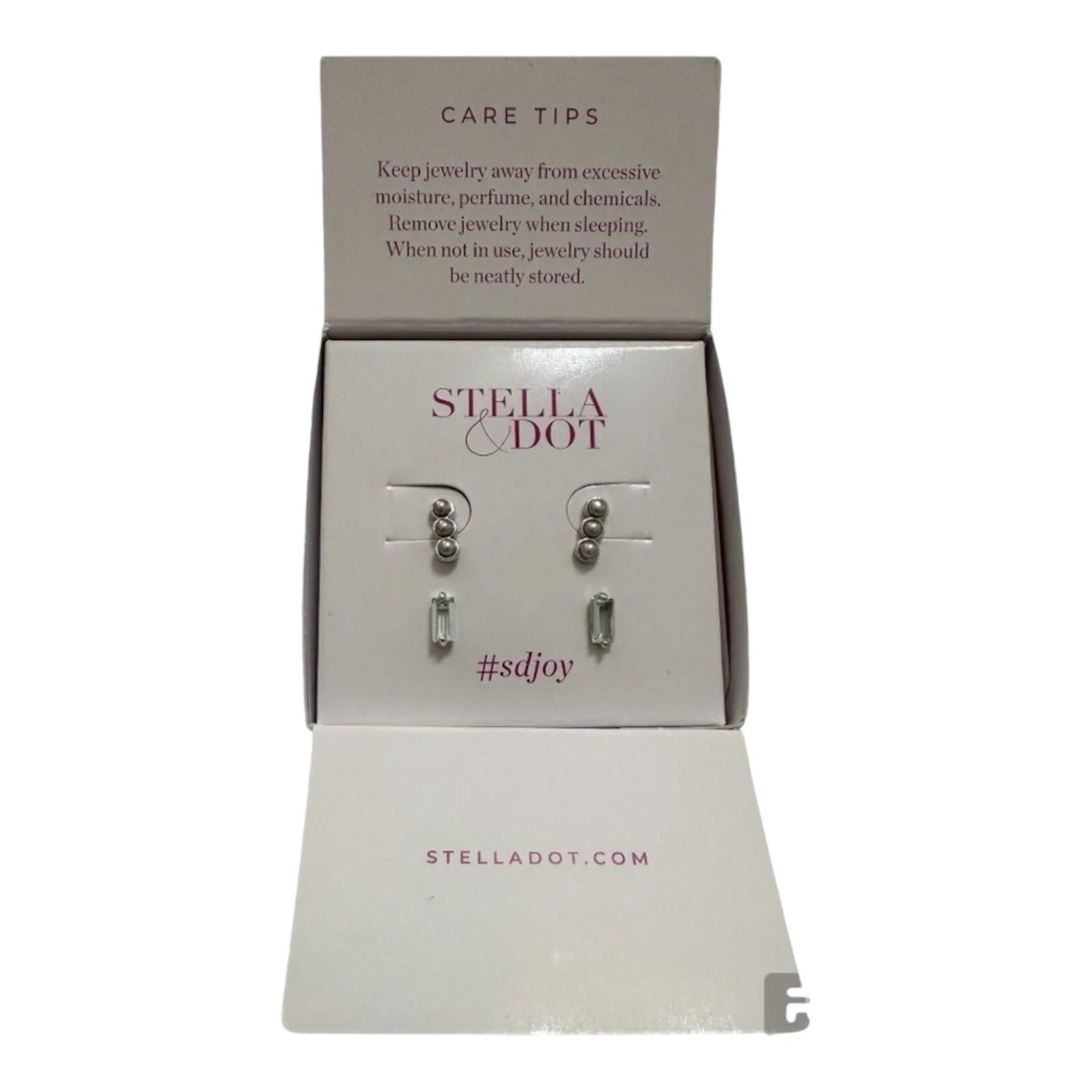 Stella & Dot Madison Stud Set Earrings