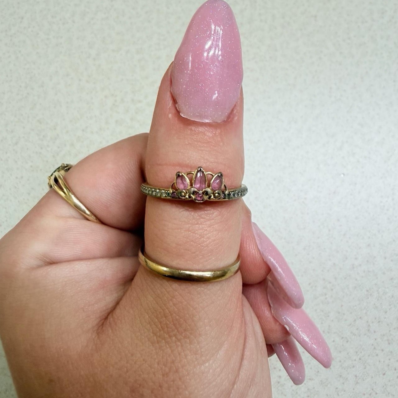 Disney Pandora Rapunzel Tiara Ring