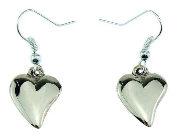 Bronze Necklace Off Shaped Heart Earring Set Gift UK