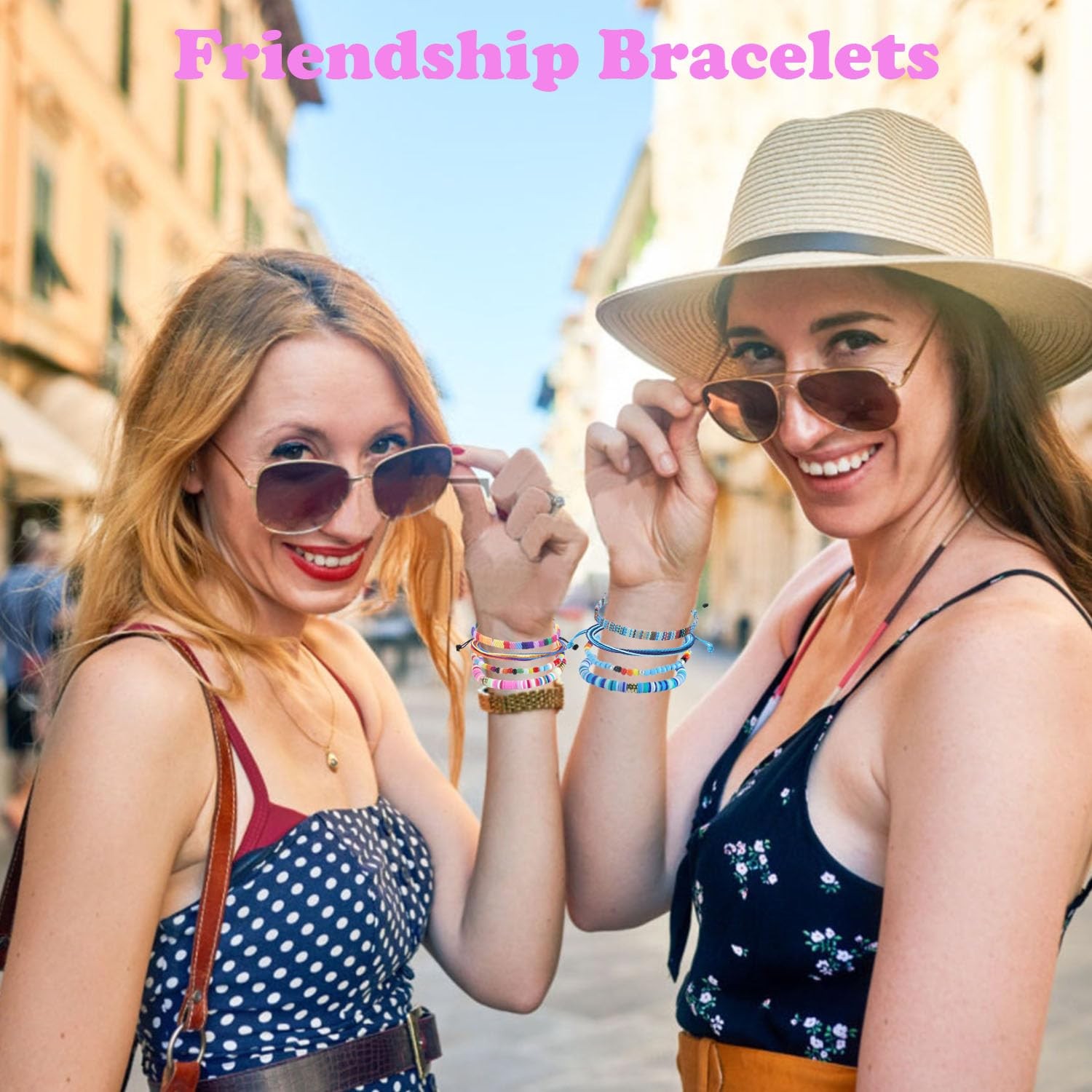 Beach Bracelet Set for Men and Women, Surfer Men Bracelet, Braided Boho Summer B