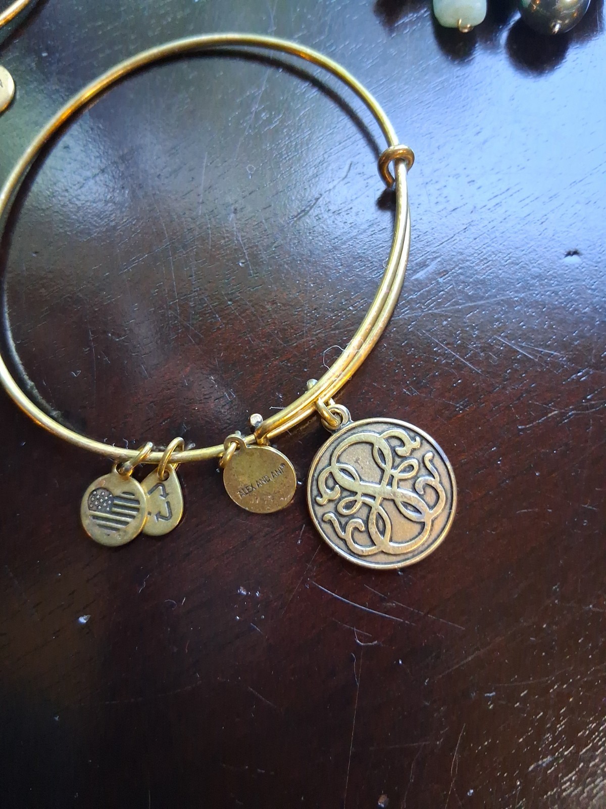 Alex & Ani, Footnote, Etc. Silver& Bronzetone, Charm Bracelet Lot Of 12 (As- Is)