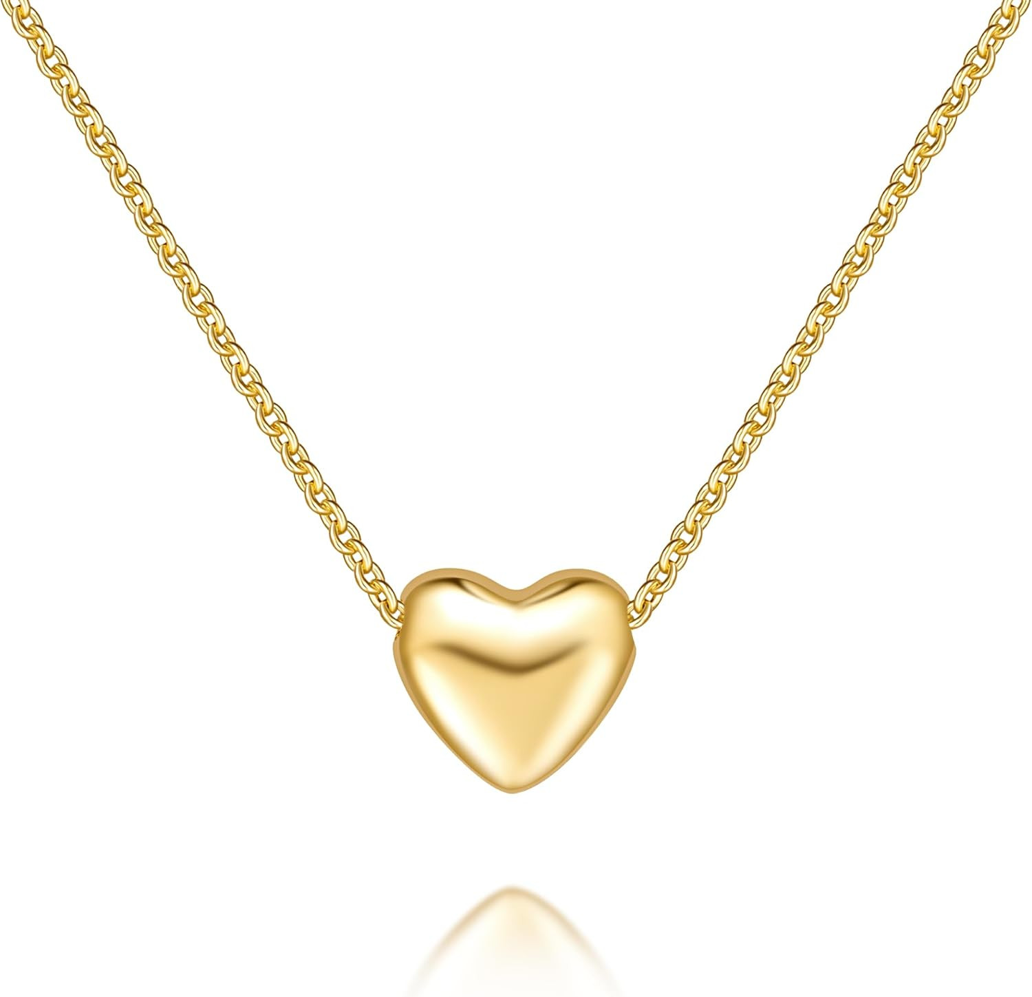 Gold Necklace for Women 14K Gold Pendant Necklaces for Women Charm Beauty Elegan