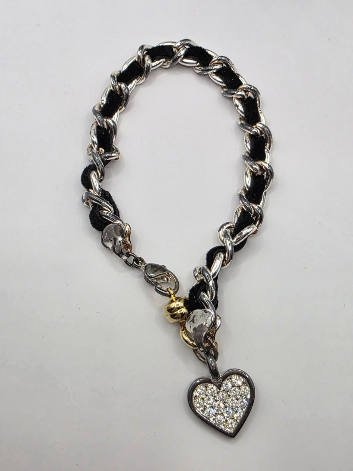 Tommy Hilfiger Bracelet Heart Chain Lobster Hook Closure
