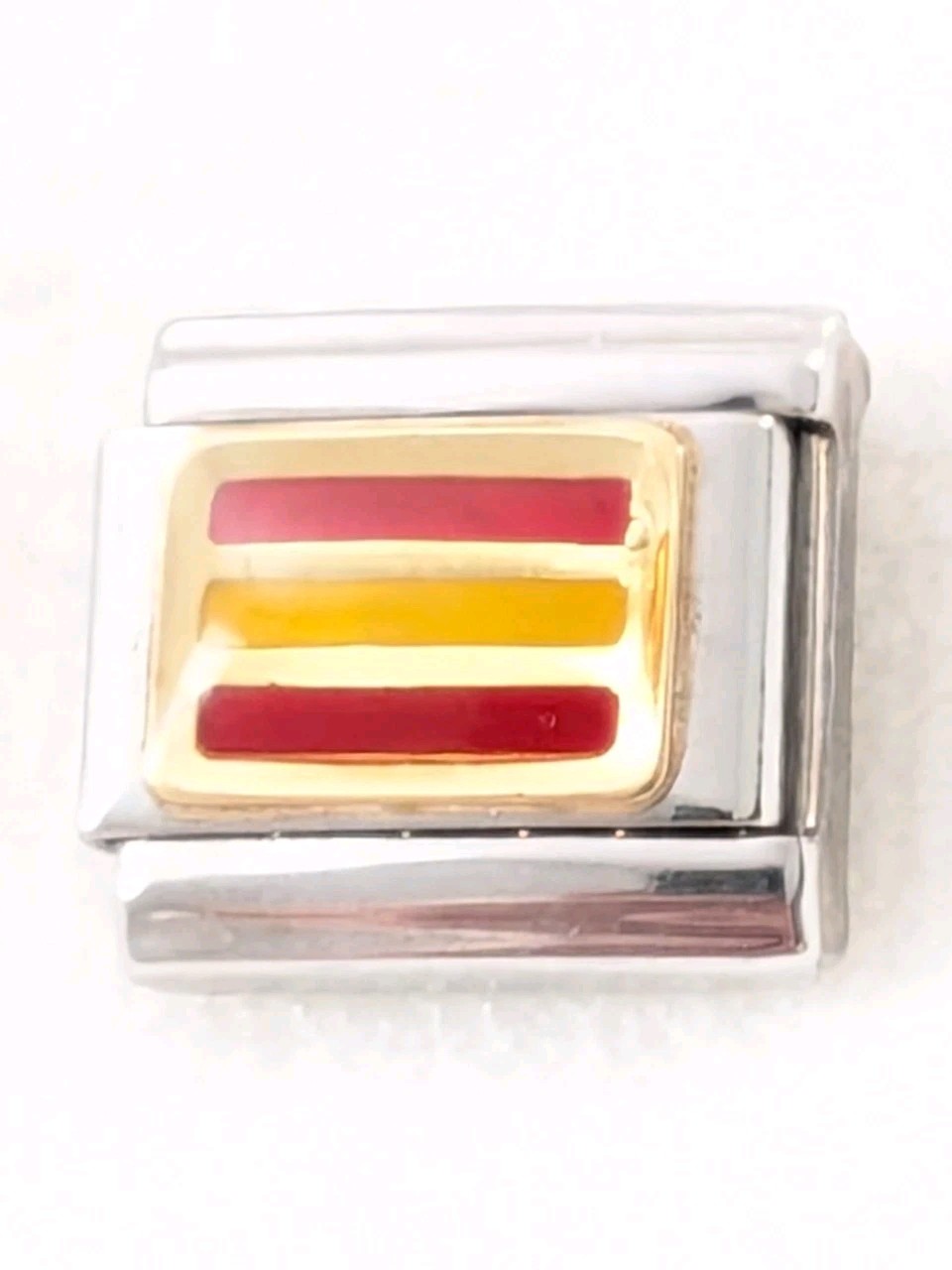 Authentic Nomination Spain Spanish Flag Classic Italian 9mm B130
