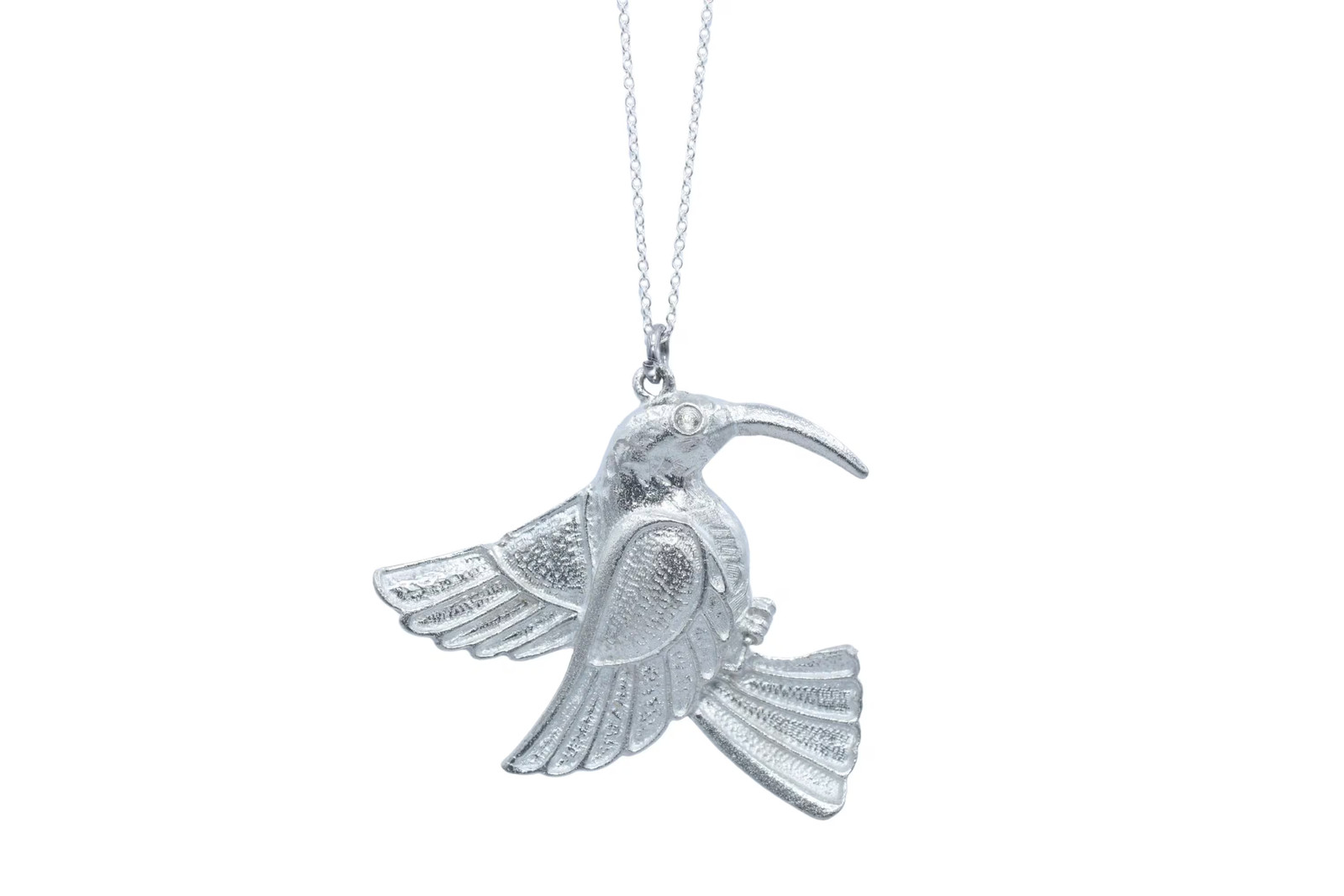 10th Anniversary Tin Pendant Hummingbird Pendant/Necklace Gift UK