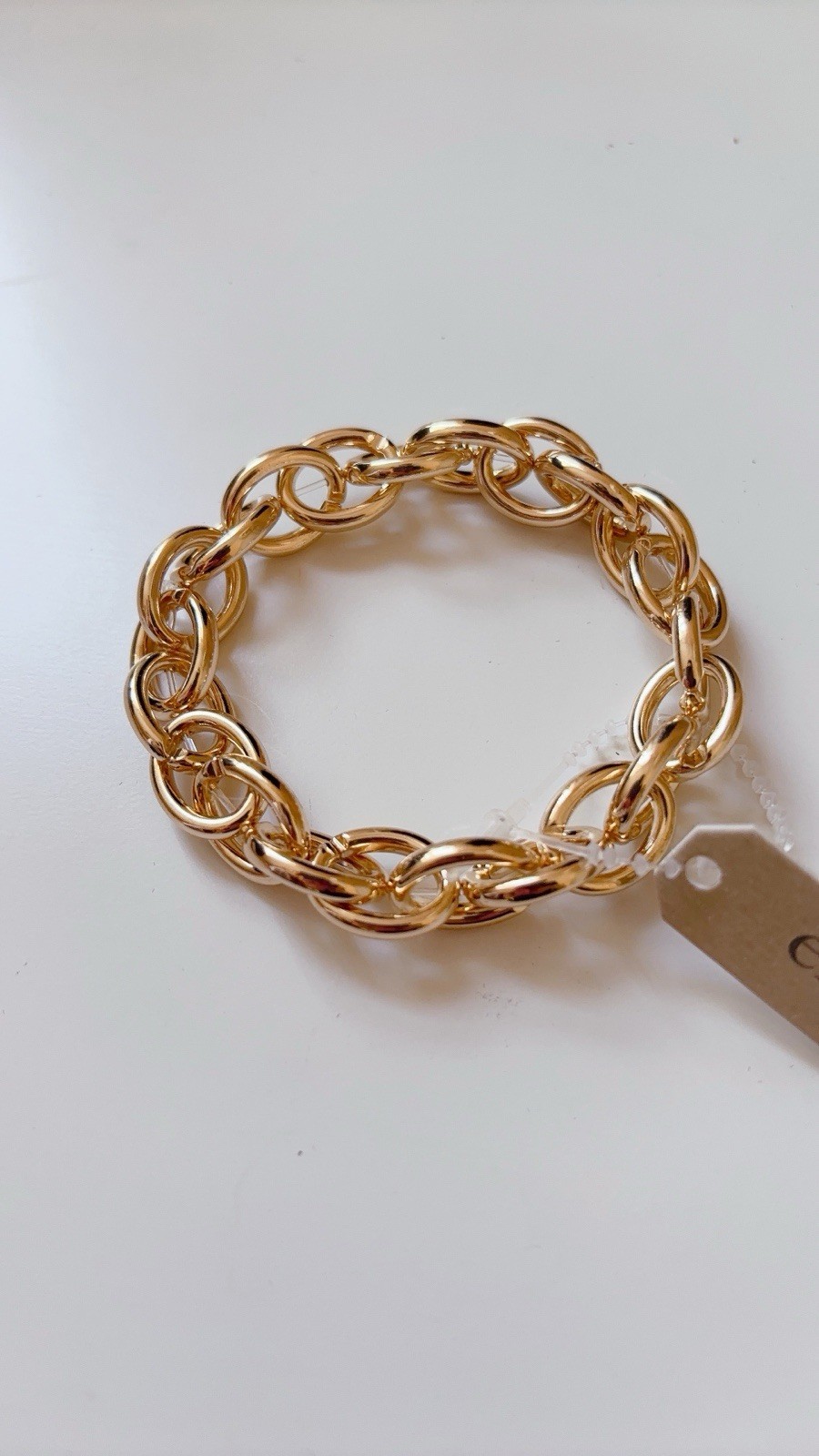 Chunky Gold Chain Link Bracelet – Large Bold Statement Jewelry