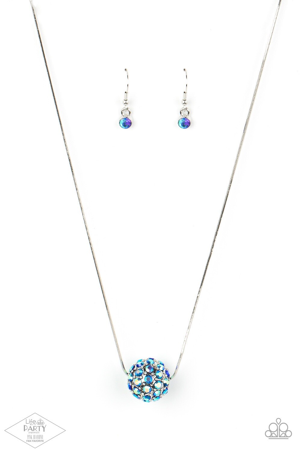 💎 PAPARAZZI “COME OUT OF YOUR BOMBSHELL” Multi RHINETONE NECKLACE💎