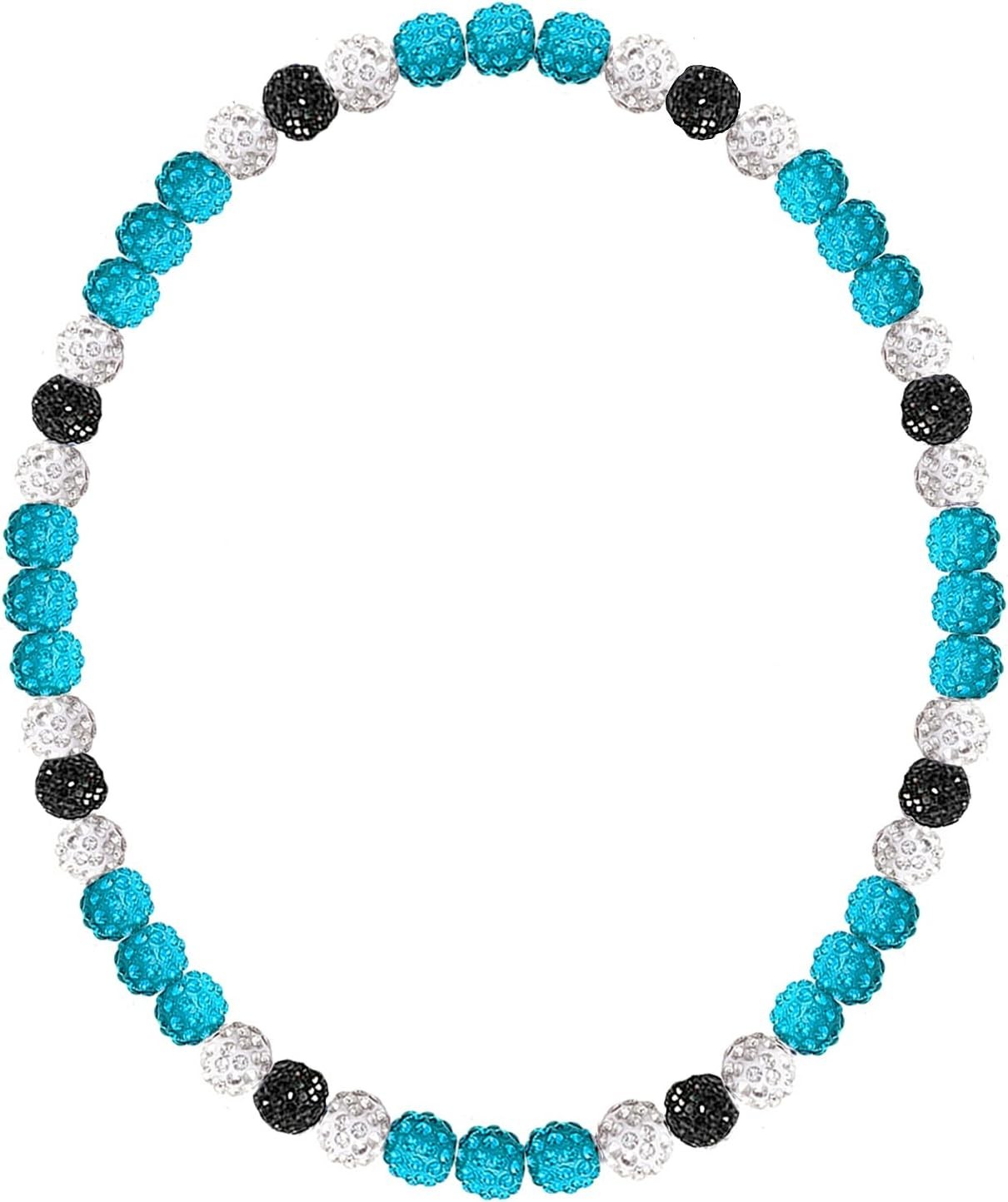 Baseball Necklace 16in/19in/22in Baseball Bling Drip Necklaces Rhinestone Cla…