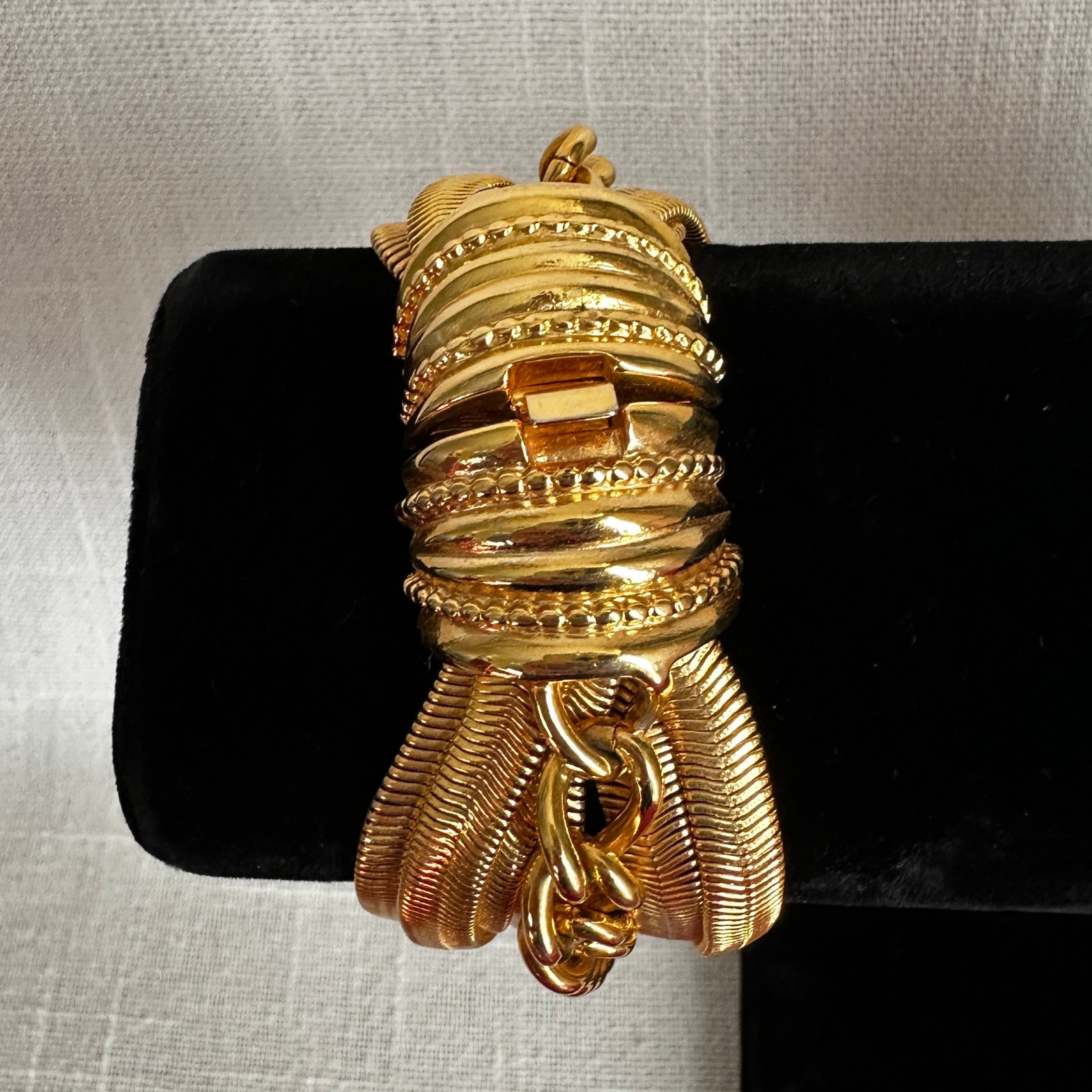 Multi-Strand Gold-Tone Bracelet, 8″
