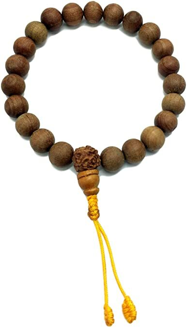 Healing Lama 10MM Beads Genuine Himalayan Sandlewood Tibetan Meditation Bracelet