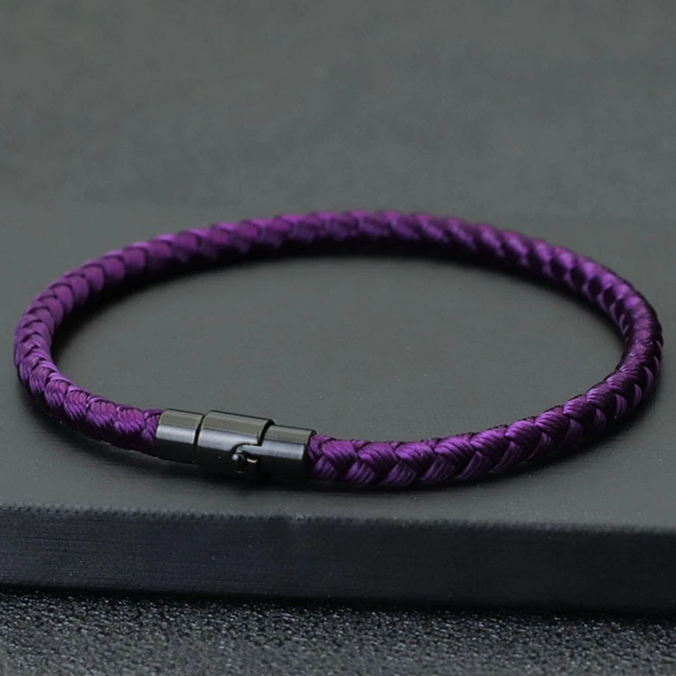 Braided Rope Bracelet Good Luck Fortune Couple Bracelet Cuff Bangle For Man Wome
