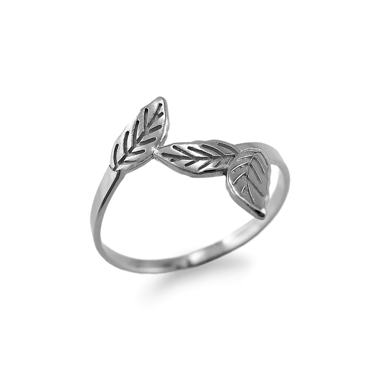 Gold Leaves Ring