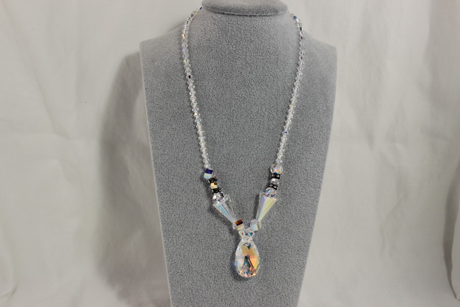 Made with Swarovski Elements AB Crystals Special Occasion Necklace